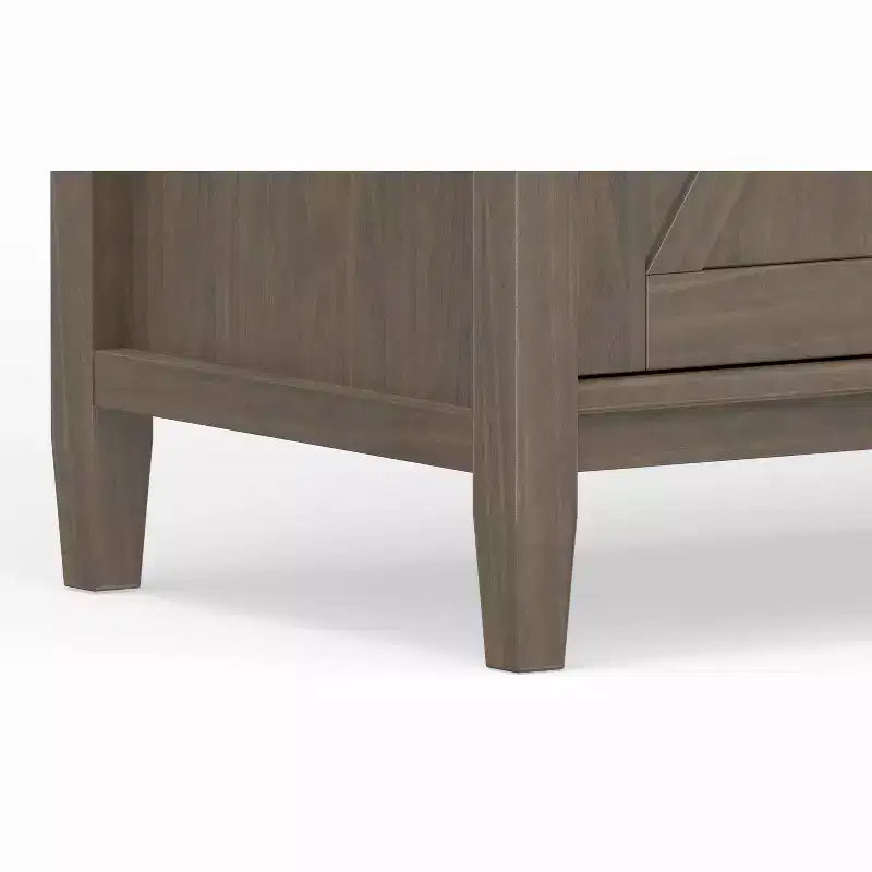54-Inch Transitional Sideboard Buffet in Smoky Brown