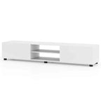 TV Stand for Up to 70-Inch TVs with Storage Cabinets and Open Shelves