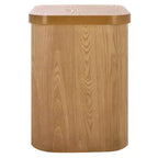 End Table with Wood Legs and Ash Veneer Top