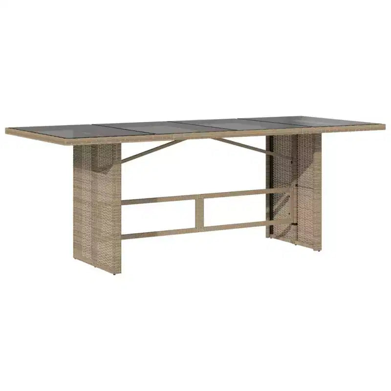 vidaXL tuinset met kussens, polyrotan en acaciahout