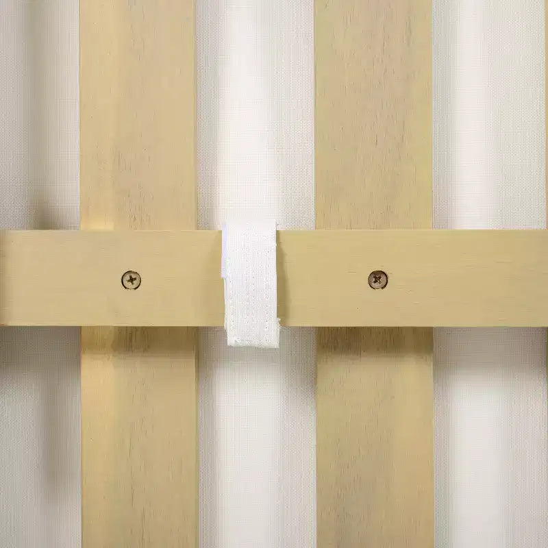 ModernLuxe 4/5-delige loungeset voor buiten, hoekbankgroep van acaciahout en wicker met waterdichte kussens, licht teak/crème