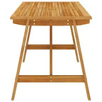 vidaXL Outdoor Dining Set Solid Acacia wood Medium Seats Many