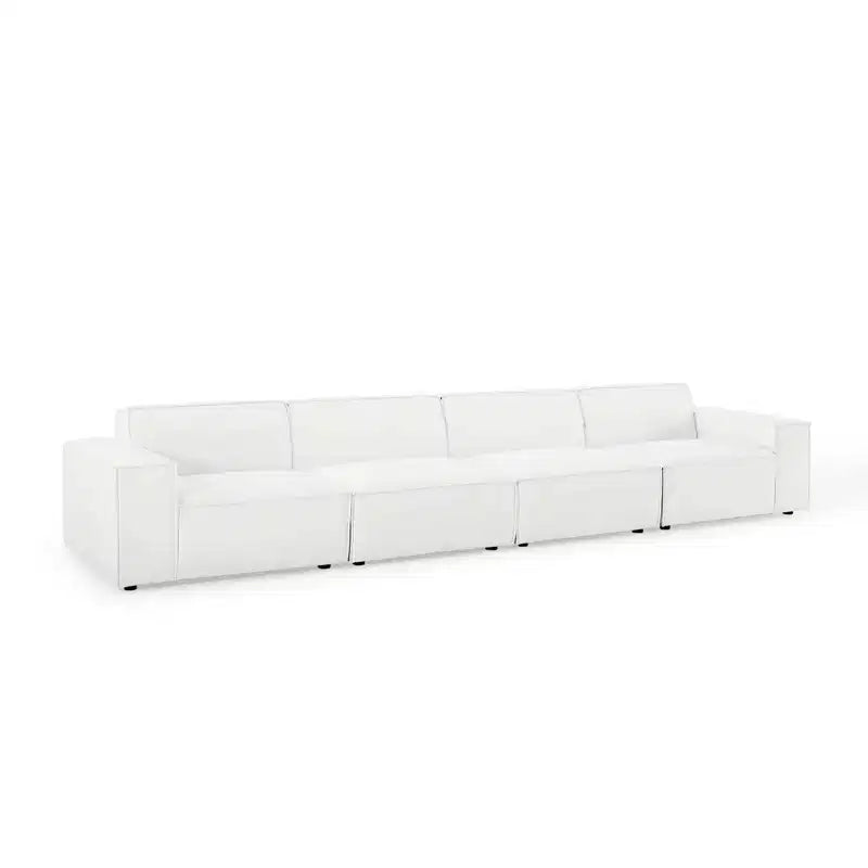 4-delige Restore-hoekbank met hocker - Modway