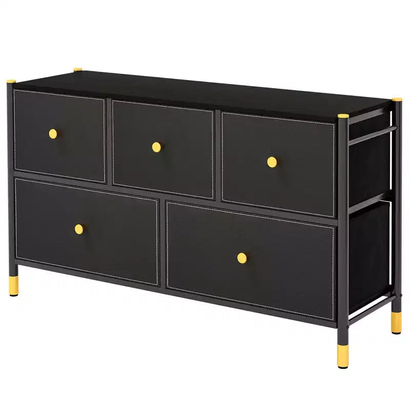 Fabric Dresser Tower with Foldable Drawers – 6 or 8 Drawer Storage Organizer