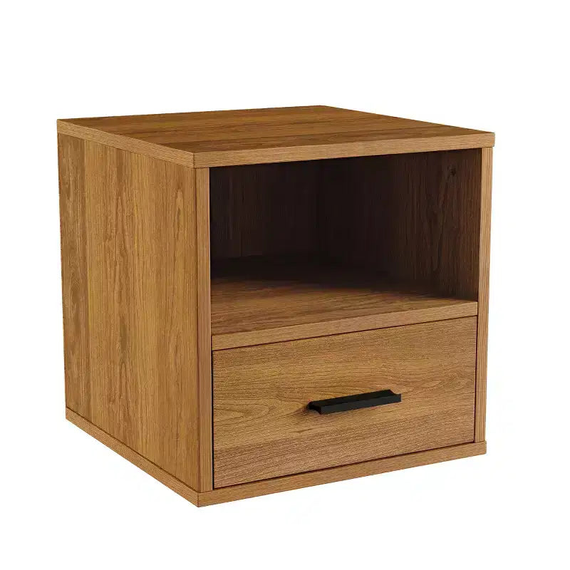 Stackable Cube End Table with Drawer
