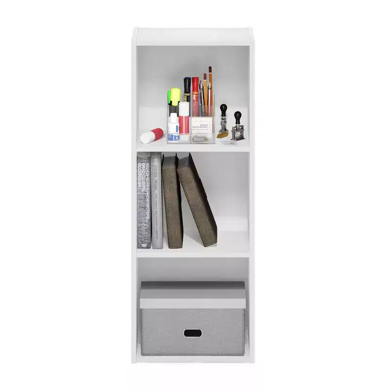 3-Tier Open Bookcase Storage Shelf Organizer