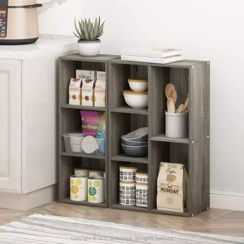 3-Tier Open Bookcase Storage Shelf Organizer