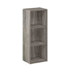 3-Tier Open Bookcase Storage Shelf Organizer