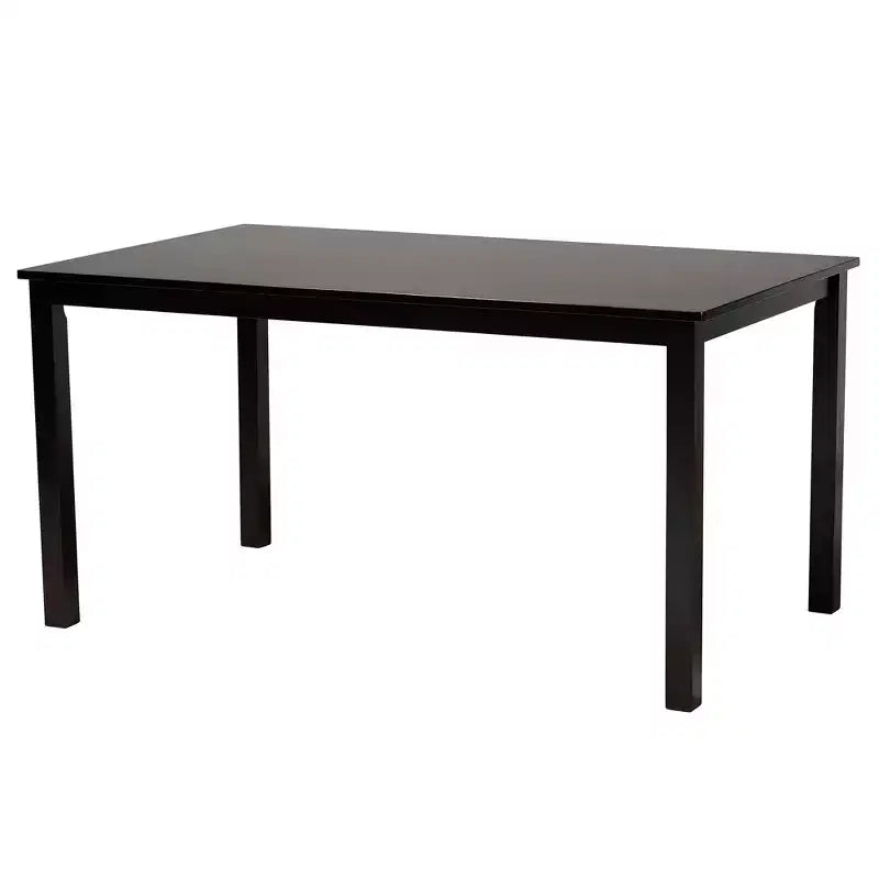 Baxton Studio Florencia Modern Fabric and Wood Dining Set