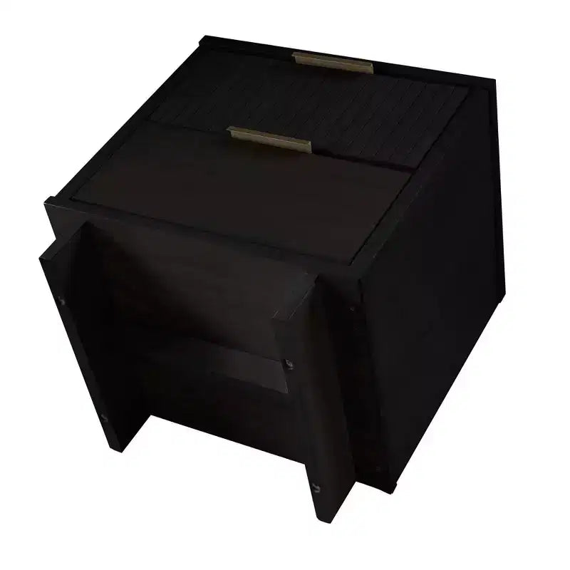 Manhattan Comfort 3pc Granville Narrow Chest with Dresser and Nightstand Bedroom Set